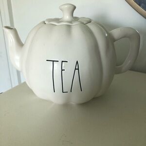 Rae Dunn Ceramic Pumpkin Tea Kettle